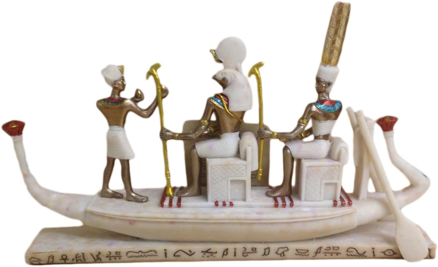 Egyptian Decor Ornament The Pharaoh and the Gods Amazon.co.uk