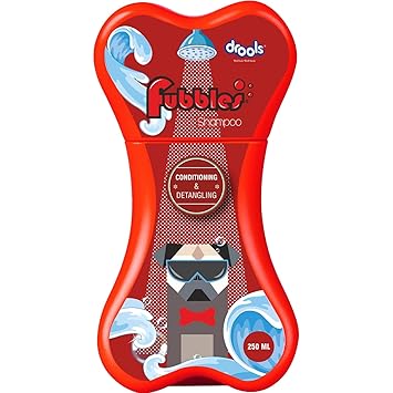 Drools Fubbles Conditioning and Detangling Pet Shampoo, 250 ml
