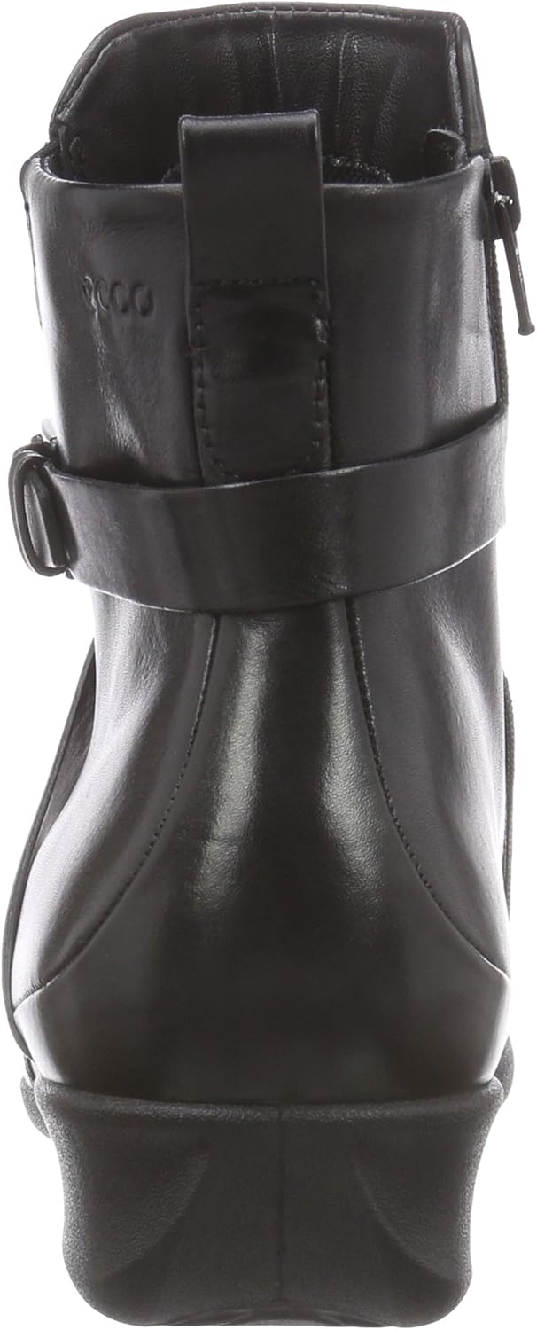 ecco abelone cross buckle boot