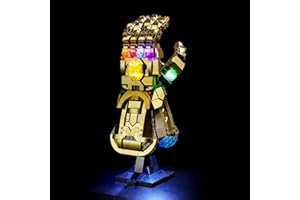 LIGHTAILING Led Light for Lego 76191 Infinity Gauntlet Building Blocks Model - NOT Included The Model Set