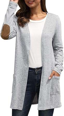 elbow patch sweater