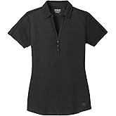 OGIO Women's Onyx Polo | Moisture Wicking Polo for Women, Short Sleeve Collared Shirt for Work & Golf