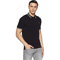 Van Heusen Men's Solid Regular Fit Polo