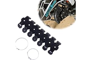 PRO CAKEN 300mm/11.8'' Universal Motorcycle Exhaust Tail Heat Shield Cover Exhaust Pipe Anti Hot Ironing Heat Shield Silicone Pipe for All Off Road ATV Dirt Bike Racing