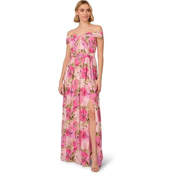 slim fit dress slacks Nwt Bhldn Aidan Mattox Abbey Embroidered Fit & Flare Doublev Cocktail Dress Sz 0 main image 0