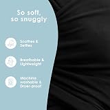 Sleepy Wrap Baby Carrier Newborn to Toddler Black 7-35 lbs 3-15 kg view 5