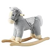 Rock My Baby Pony Rocking Horse, Plush Stuffed