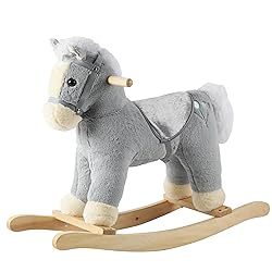 Rock My Baby Pony Rocking Horse, Plush Stuffed