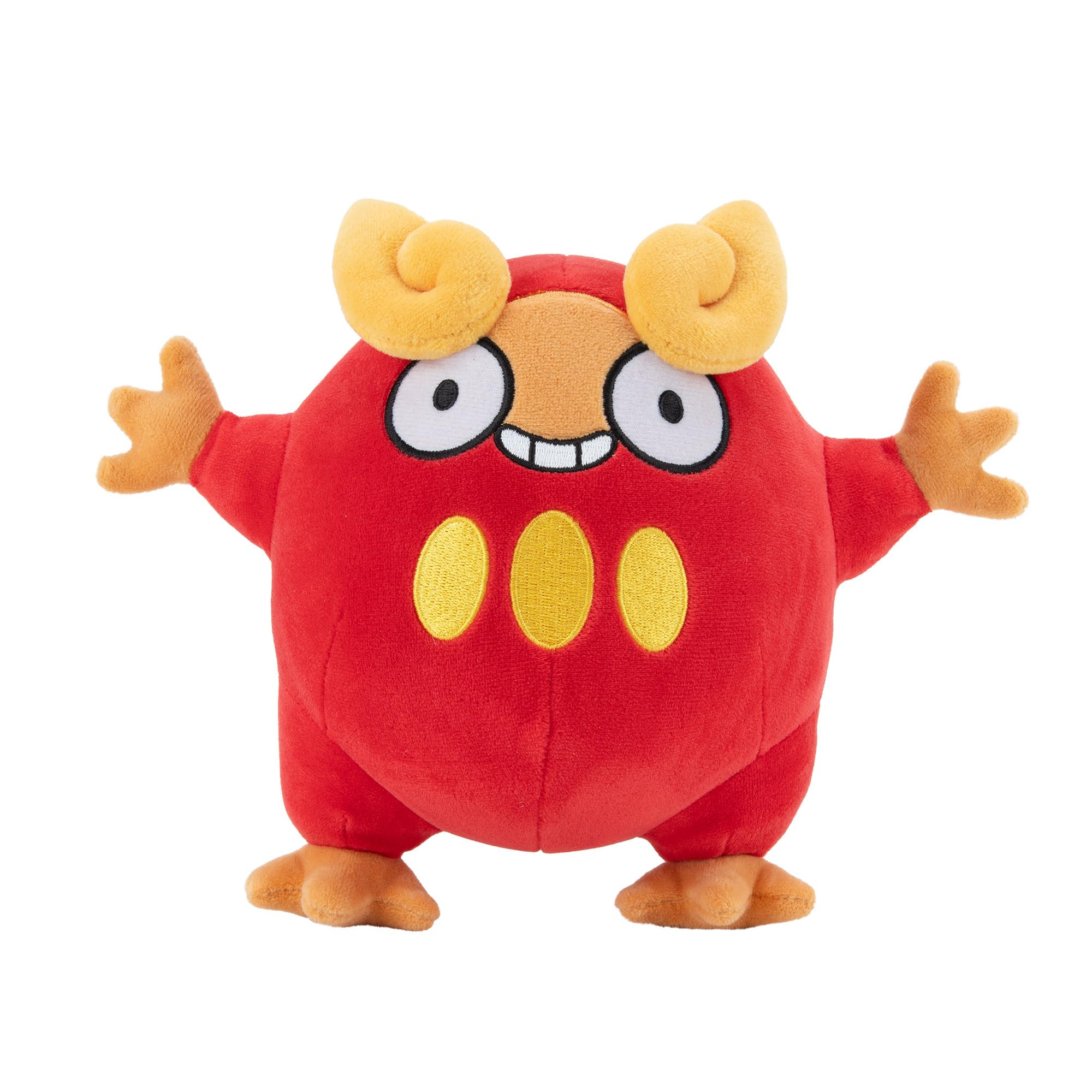 Pokémon Official & Premium Quality 8-inch Darumaka Adorable, Ultra-Soft, Plush Toy, Perfect for Playing & Displaying-Gotta Catch ‘Em All — image 1