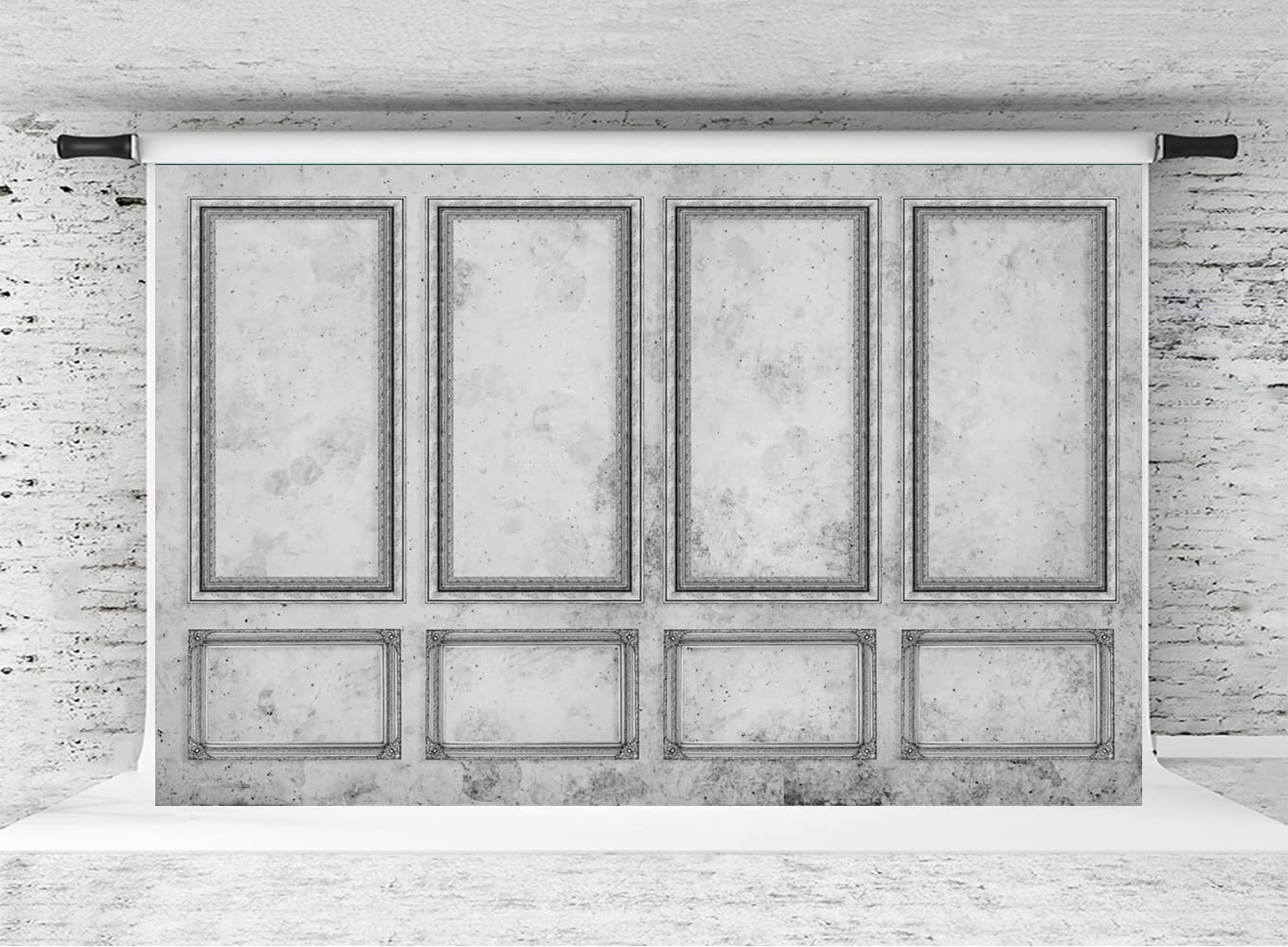 Kate 7x5ft Grey Wall Photography Backdrops Vintage Backgrounds Retro Portrait Backdrop Indoor Decorations Microfiber Background Photos Studio Props