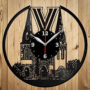 Vinyl Clock Villanova University Art Decor Home Wall Clock Black Original Gift Unique Design