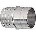 ICT Billet 1-1/2" to 1-1/2" Inch Hose Barb Splice Coupler Repair Mend Fitting Adapter Connector Radiator Coolant Intercooler 