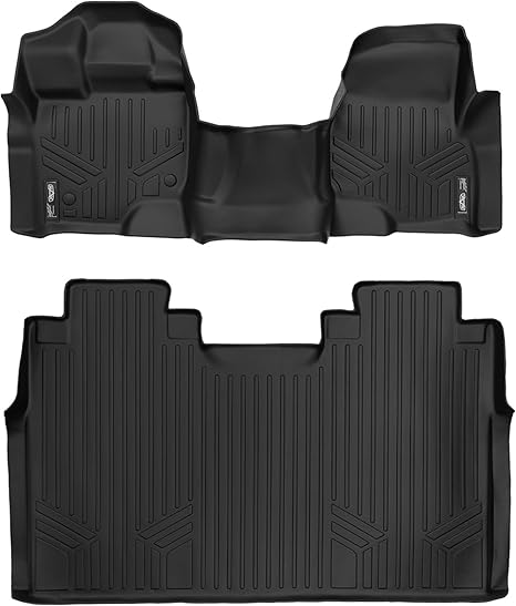 Amazon Com Maxliner Floor Mats 2 Row Liner Set Black For 2015