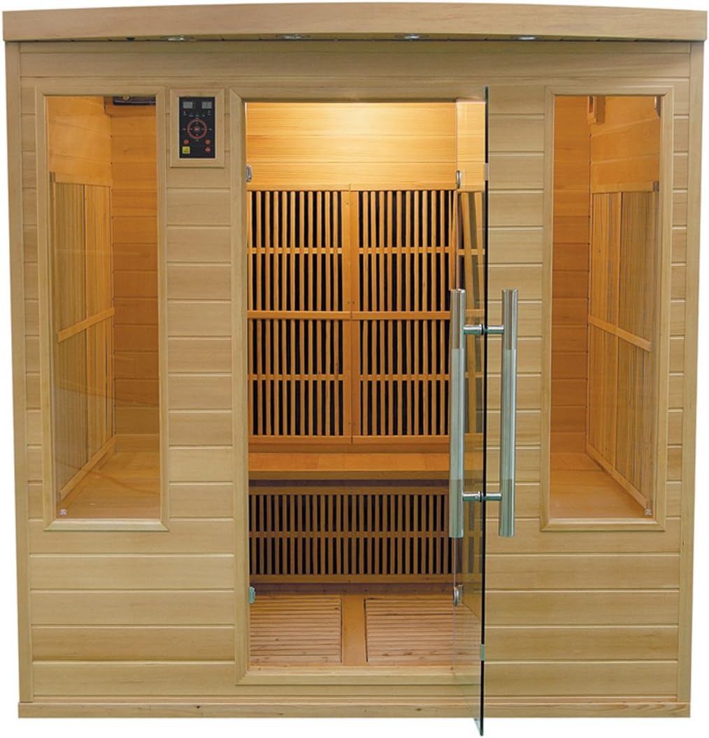 4 to 5-person Infrared Sauna cabin APOLLON CLUB