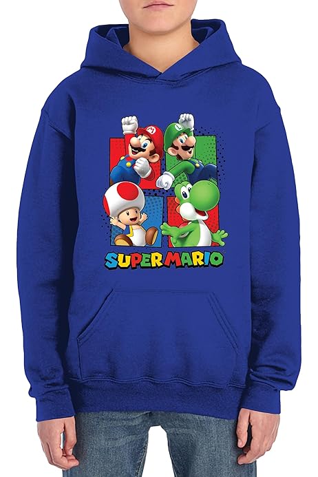 Sonic Nintendo Super Mario Luigi Badge (Pullover) Hoodie Green