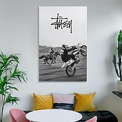 GRDdaF Stussy Streetwear Poster Aesthetic Racer Car