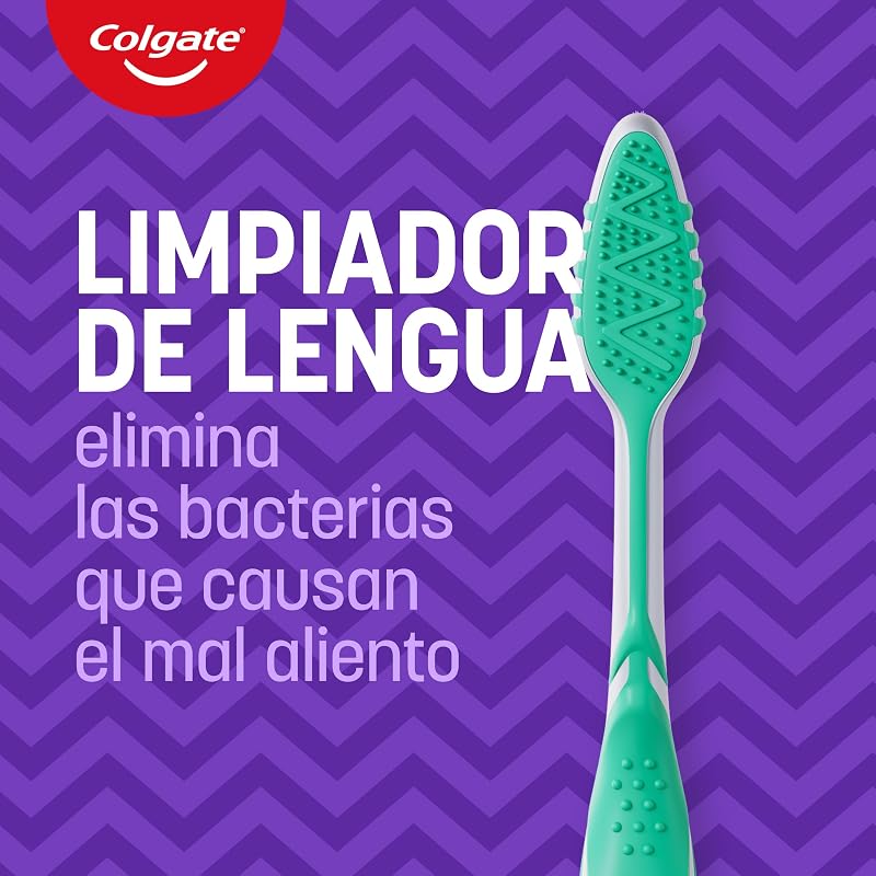 ZigZag, Escova de Dentes Média, Limpeza Interdentária, Pack 6
