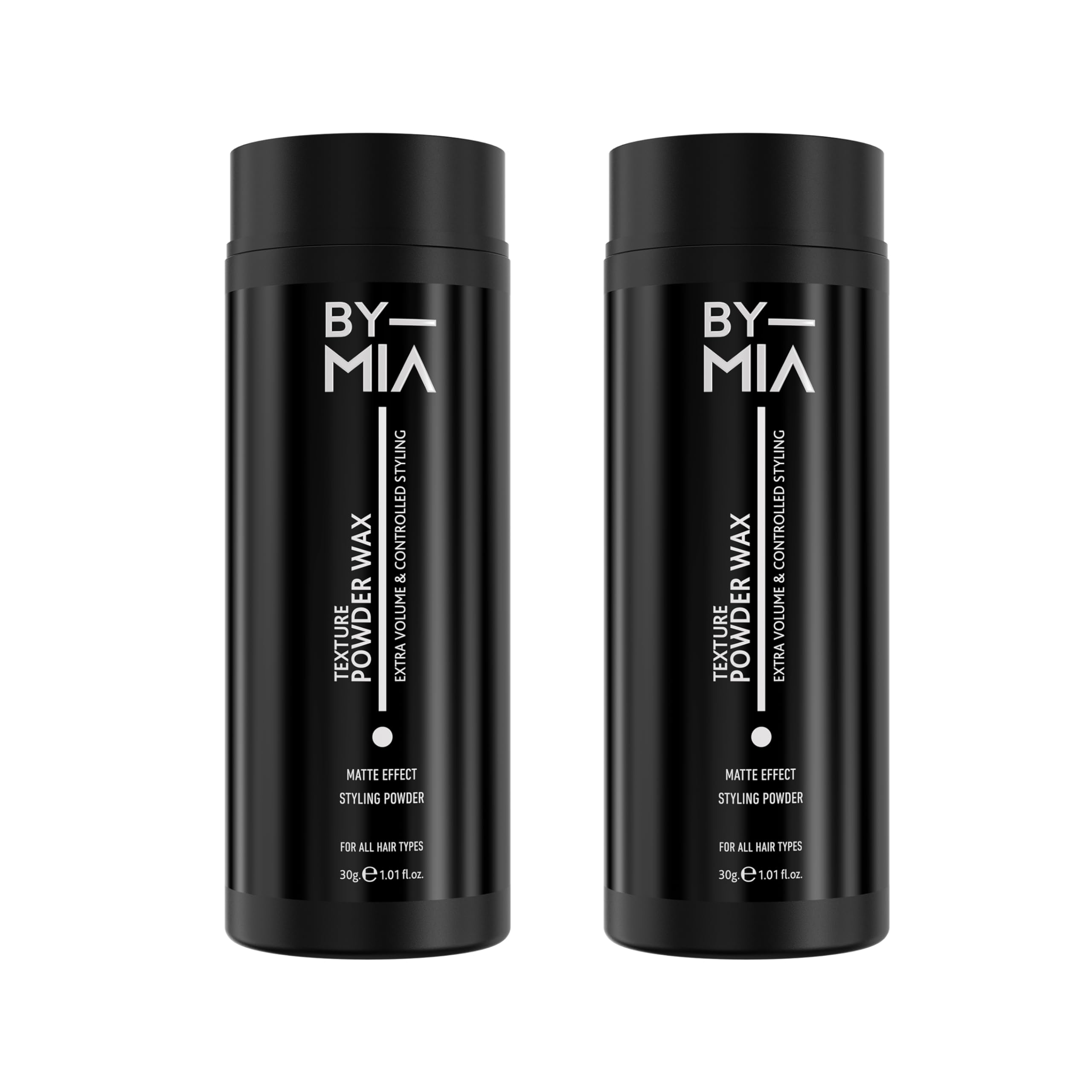BY MIA Hair Styling Powder 30g (2 Pack) | Natural Matte Look | Adds Volume and Texture
