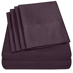 King Size Bed Sheets - 6 Piece 1500 Supreme