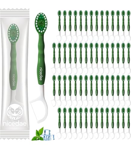 Amazon.com : 144 Prepasted Bamboo Toothbrushes ,individually