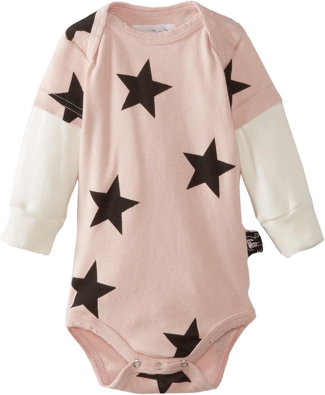 NuNuNu UnisexBaby Newborn Super Soft Bodysuit with Star