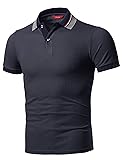 Xpril Solid Basic Short Sleeve Pique Knit Polo
