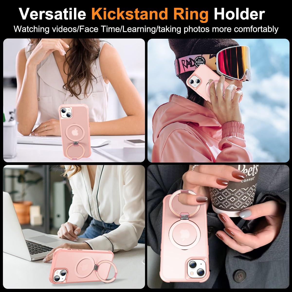 CHAOFEnG Magnetic Compatible with iPhone 13 Case