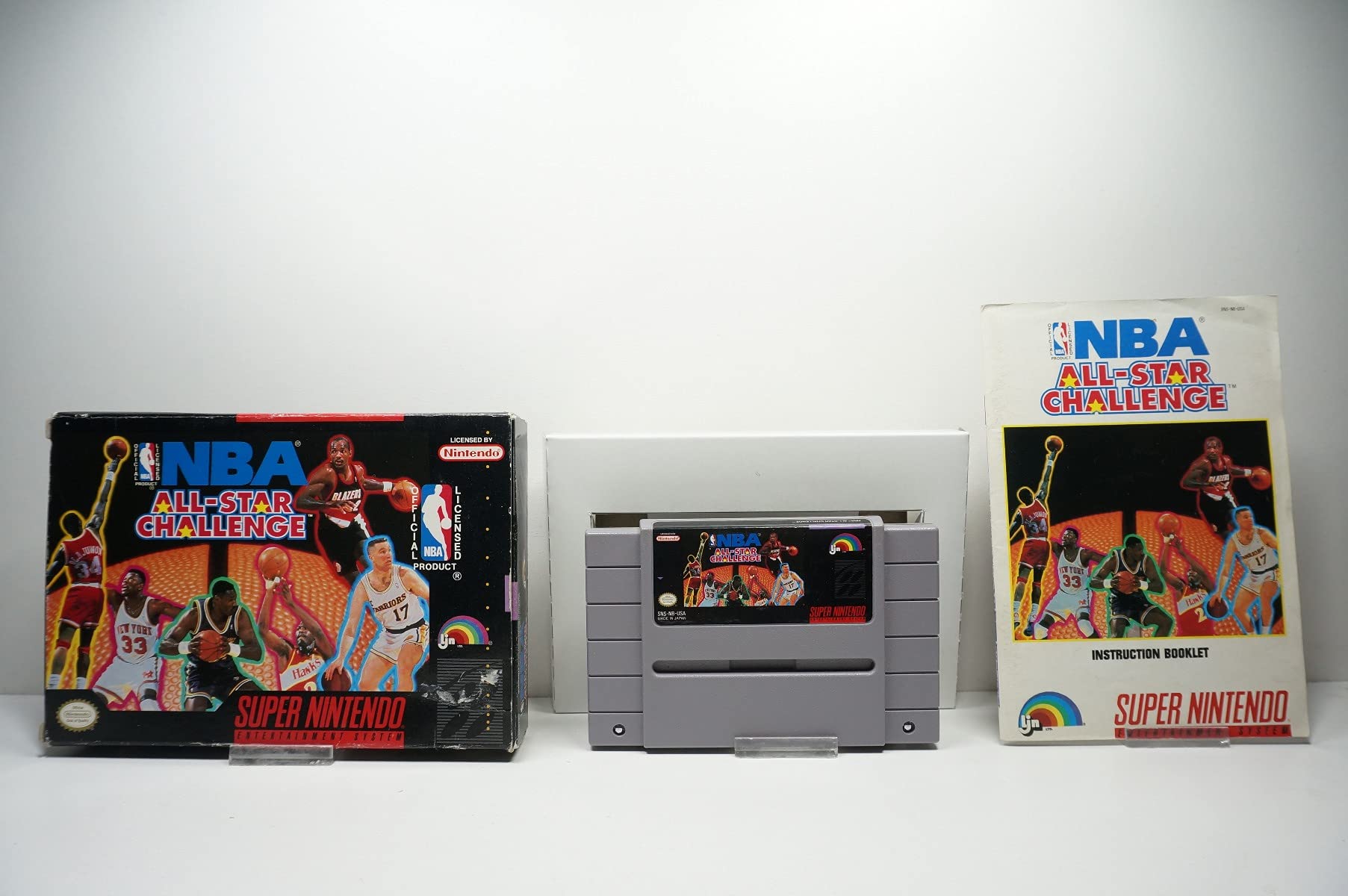 NBA All-Star Challenge - Nintendo Super NES NBA All-Star Challenge - Nintendo Super NES Nintendo Super NES