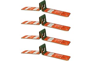 Malta Dynamics Single Use Disposable Roof Anchor, Lightweight, OSHA Compliant, Easy to Install (4 Pack)