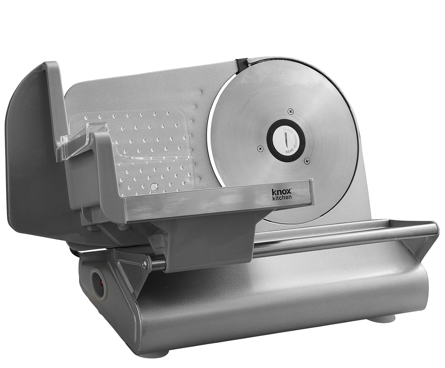 Knox Stainless Steel Meat Slicer with 7.5" Smooth Blade eBay
