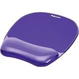 Repose-poignet Gel Cœur - Ergonomique, Antidérapant - Pour Souris D'ordinateur - Violet