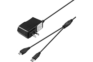 RURARARU PS4 Charging Cable AC Wall Compatible for Playstation 4PS4 SlimPS4 Pro,Playstation DualSense Wireless Controller Charger Cord DualShock 4 Wireless Controller,Playstation 5PS5 Charger Cable