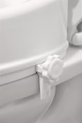 PEPE Mobility Raised Toilet Seat with Lid 4 Inch 10 cm view 6