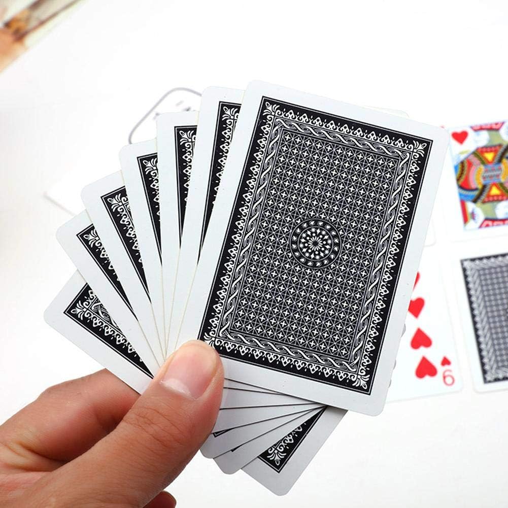 waysad Cartes de Poker imperméables Professionnelles Cartes de Poker en PVC Jeu de Cartes de waysad Cartes de Poker imperméables Professionnelles Cartes de Poker en PVC Jeu de Cartes de