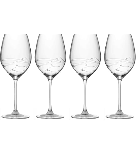 SWAROVSKI - SWAROVSKI  CRYSTALLINE トースティンググラス（2脚セット） Amazon.com: Swarovski Crystalline Toasting Flutes, Set of 2