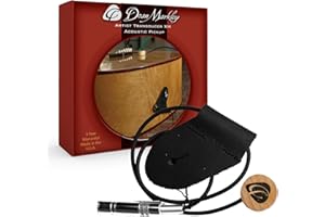 Dean Markley DM3001 Artist Acoustic Pickup Transducer XM, Maple Wood Transducer Acoustic Guitar Pickup with Great Reliability for Studio Recording