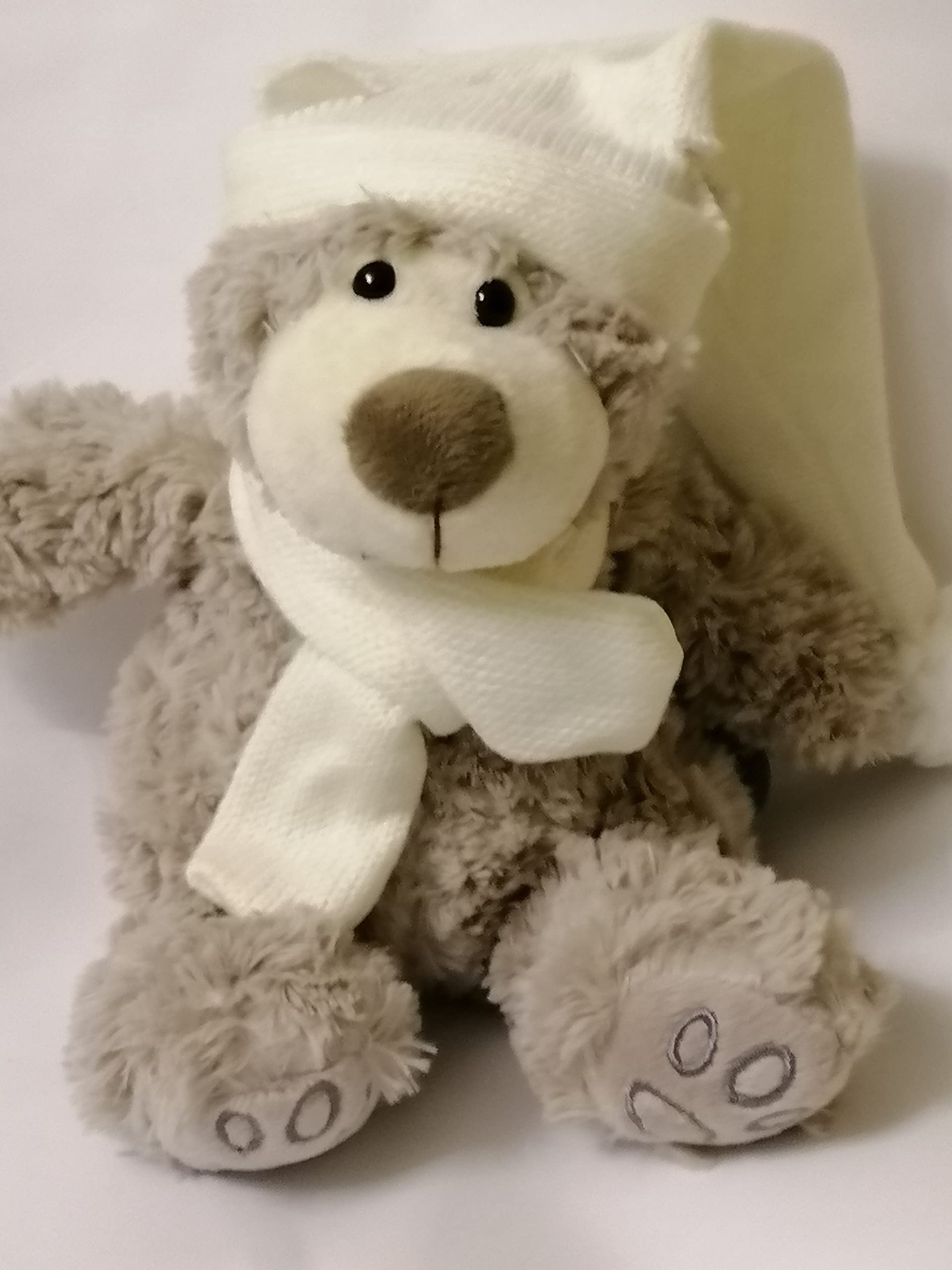 playwright Bear Soft Plush Tilly The Bear,Plush toy.teddy toy,the soft plush bear with hat and scarf