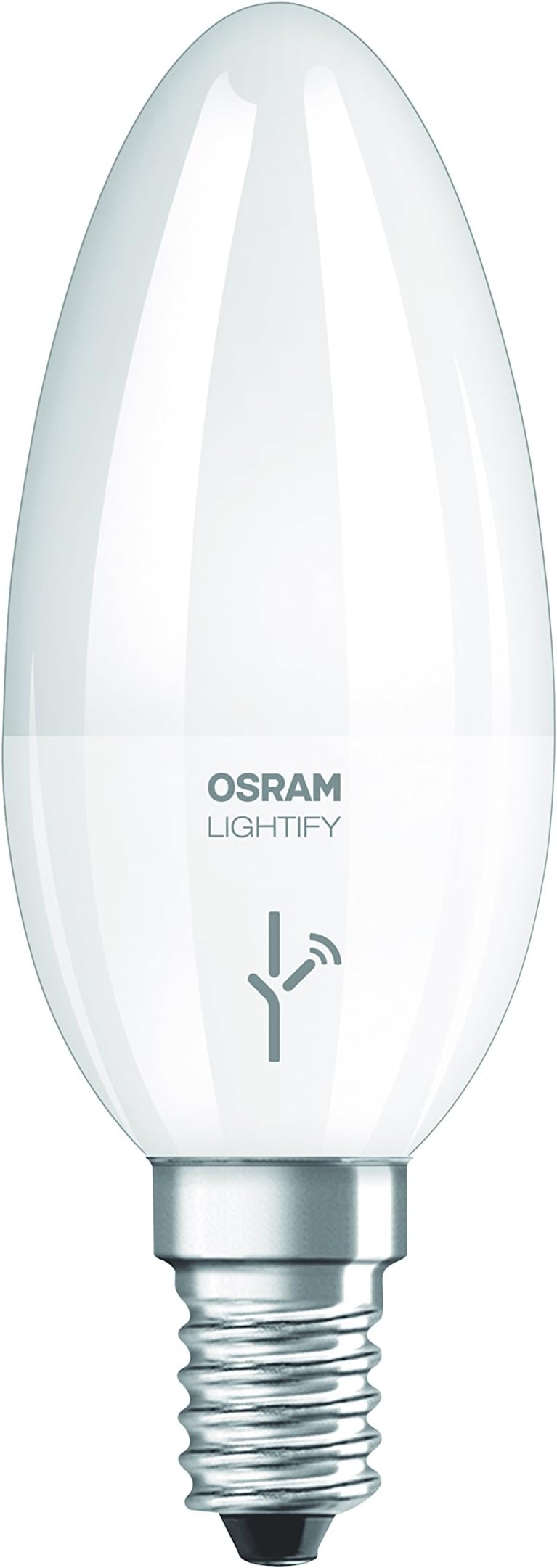 Osram Lightify Smart Home LED Light Bulb E14, Dimmable, Warm-White to Day Light, 6 W/40 W [Energy Class A+]