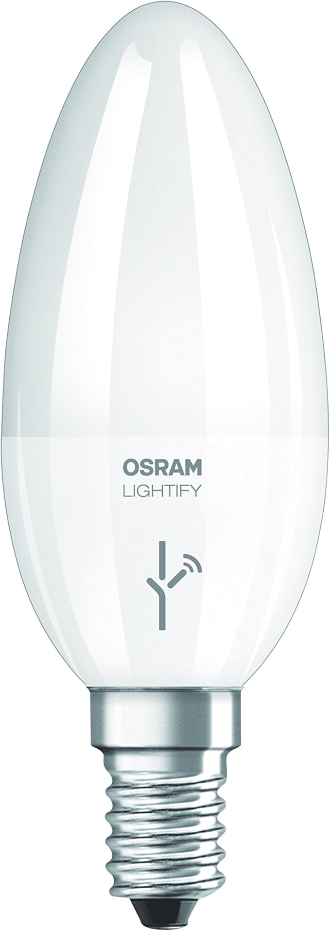 Osram Lightify Smart Home LED Light Bulb E14, Dimmable, WarmWhite to