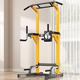 SogesPower Power Tower Pull Up Bar Station Multi-Function Dip Station | Adjustable Height Pull Up Dip Station Dip Bar Strength Training Fitness Equipment,Up to 500LBS