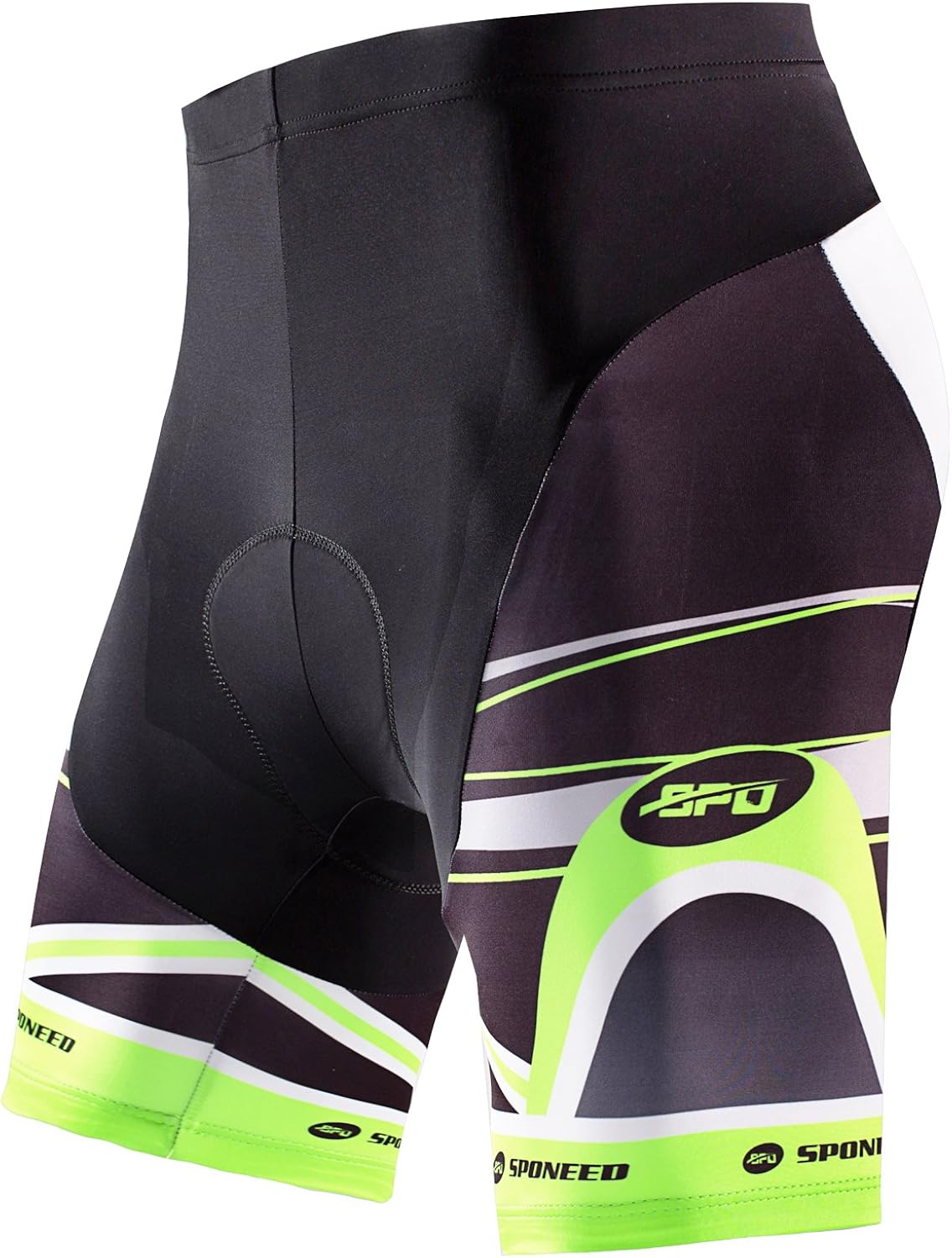 sponeed Men's Cycle Shorts Biking Pants Gel Padding Bicycle Ride Bottoms for Road Bikie MTB : Clothing