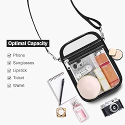 USPECLARE Clear Purse Stadium Transparent Messenger