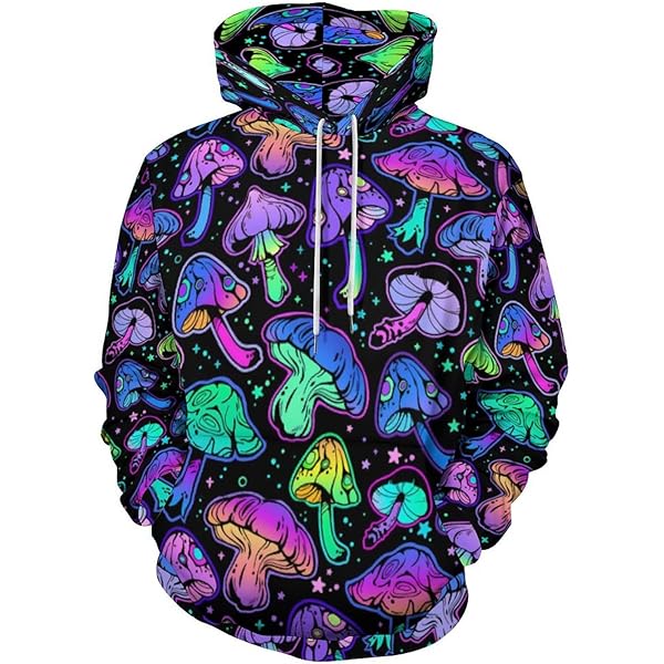 Amazon.com: BAIKUTOUAN Green Lines Cryptid Pattern Unisex Hoodies