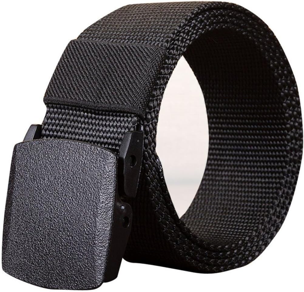 Waistband, Nylon Canvas Breathable Military Tactical Men Waist Belt With Plastic Buckle