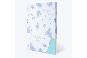 EZKLRWGF Pack and Play Mattress,Dual Sided Premium Memory Foam 38"x26" Pack N Play Mattresses,Provide Support Baby Mattress for Pack N Play with Soft Breathable Washable Cover