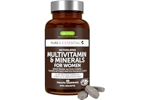 Igennus Methylated Women's Multivitamin with Gentle Iron, 21 Active Nutrients, Pure & Clean, All Day Nutrient Delivery, High 