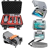 FPVtosky Air 3s Accessories Bundle 5-IN-1 Accessories Kit, DJI Air 3s Case, Neck Lanyard, Screen Protector, RC2 Sunshade Protective Cover, Propeller Holder for DJI Air 3 Accessories