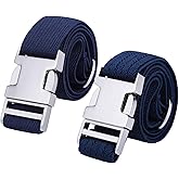 Kajeer Boy Kids Belt,Elastic Belts Easy Clasp Adjustable Child Zinc Alloy Buckle Youth Belt for Boys Girls(2 PCS)