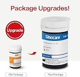 Sinocare Safe-Accu2 Glucose Test Strips 50 pcs No Coding Blood Sugar view 5