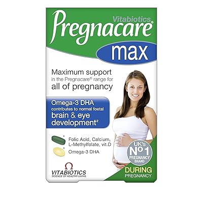 Vitabiotics Pregnacare Max Tablets Plus Omega, 84 Capsules by Pregnacare